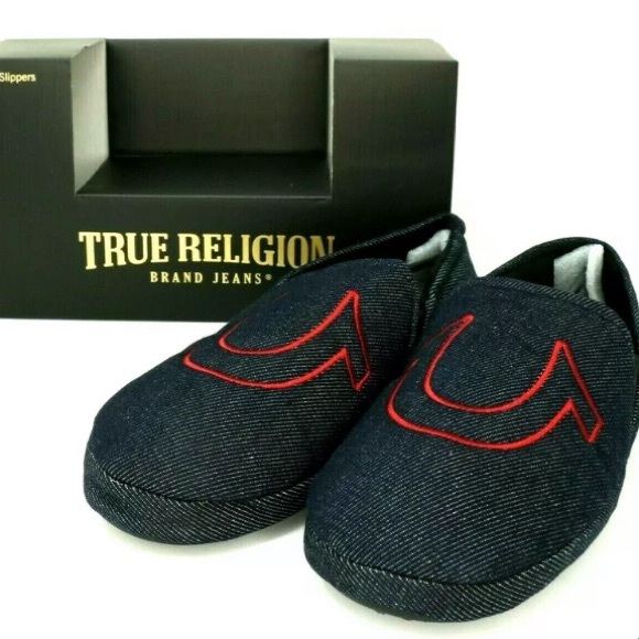 true religion slippers